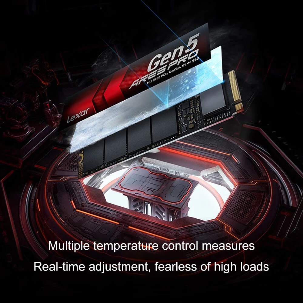 Lexar ARES PRO NVMe SSD 1TB 2TB 4TB Internal Solid State Drives