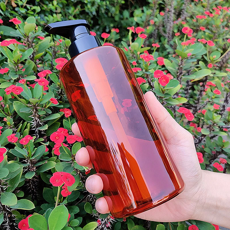 

500ml Refillable Shampoo Conditioner Body Wash Dispenser Bathroom Soap Bottle Dispenser Shower Pump Shampoo