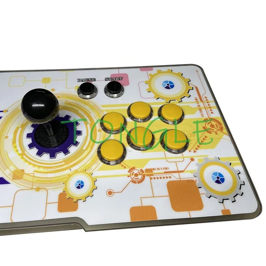 3D Pandora Saga EX Arcade Console, Multiplayer Joysticks, Save Function, LED Box, Retro Game Console, 4 Players, 8000,10888 in 1