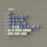 [Child kit] PBTfans Nano PBT material Cherry profile Dye-sub Fit Cherry MX switches and MX-style clones