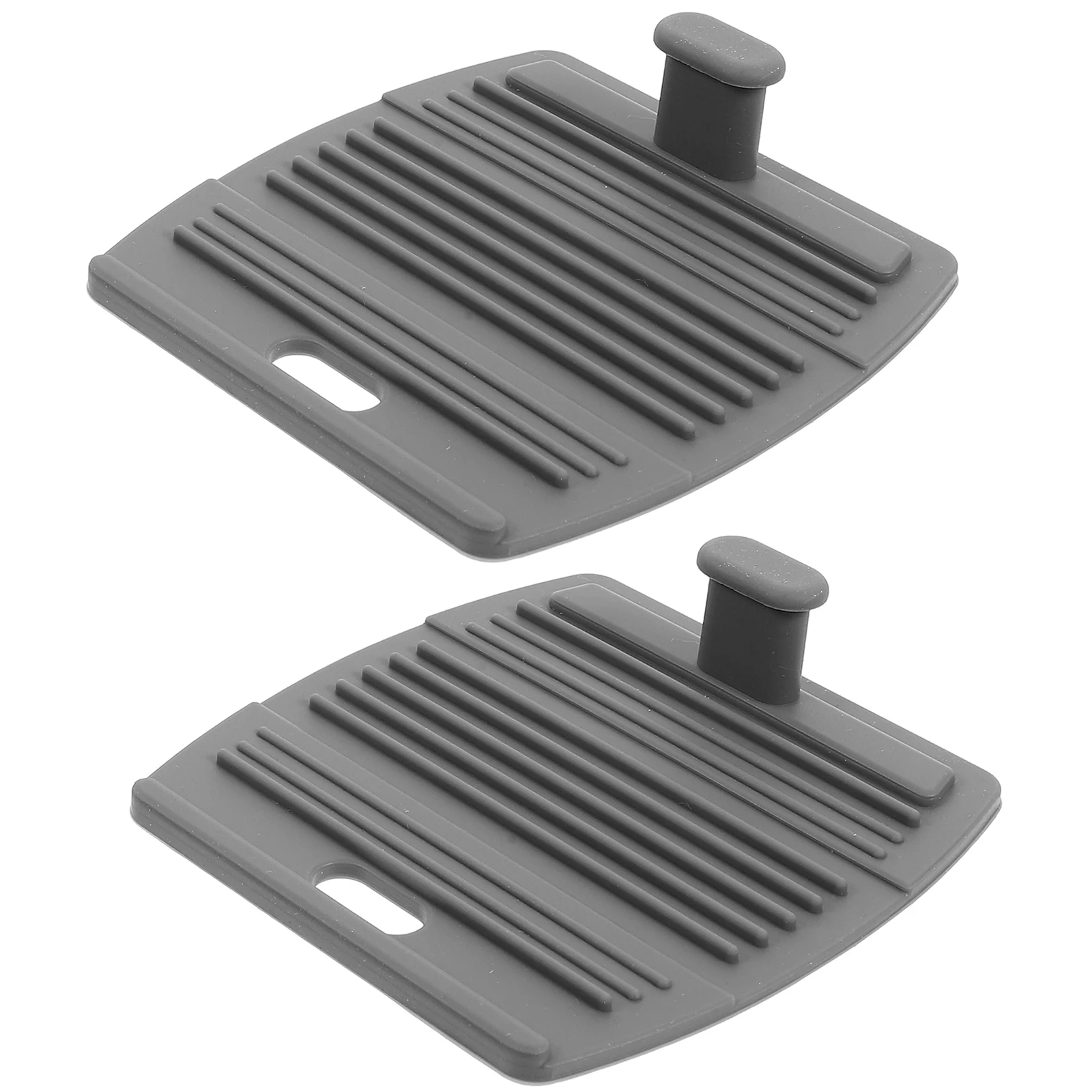 

2 Pcs Micro-wave Oven Anti-scalding Pot Handle Gloves Holder Silica Gel Handles Hot