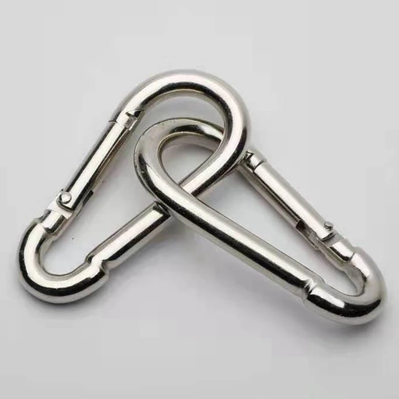 Heavy Duty Primavera Snap Hook, Mosquetão Clip, segurando a capacidade, Quick Link Keychain