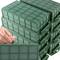 Floral Foam Cage Rectangle DIY Flower Mud Floral Boxes Arrangements Tray Mud Blocks Holder Home Decorations Wedding Display