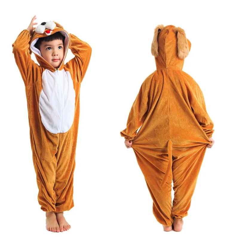 

Baby Animal Cosplay Costume Tiger Rabbit Dragon Role Play Clothes Purim Uniform Soft Stage Performence Outfit for Boys Girls