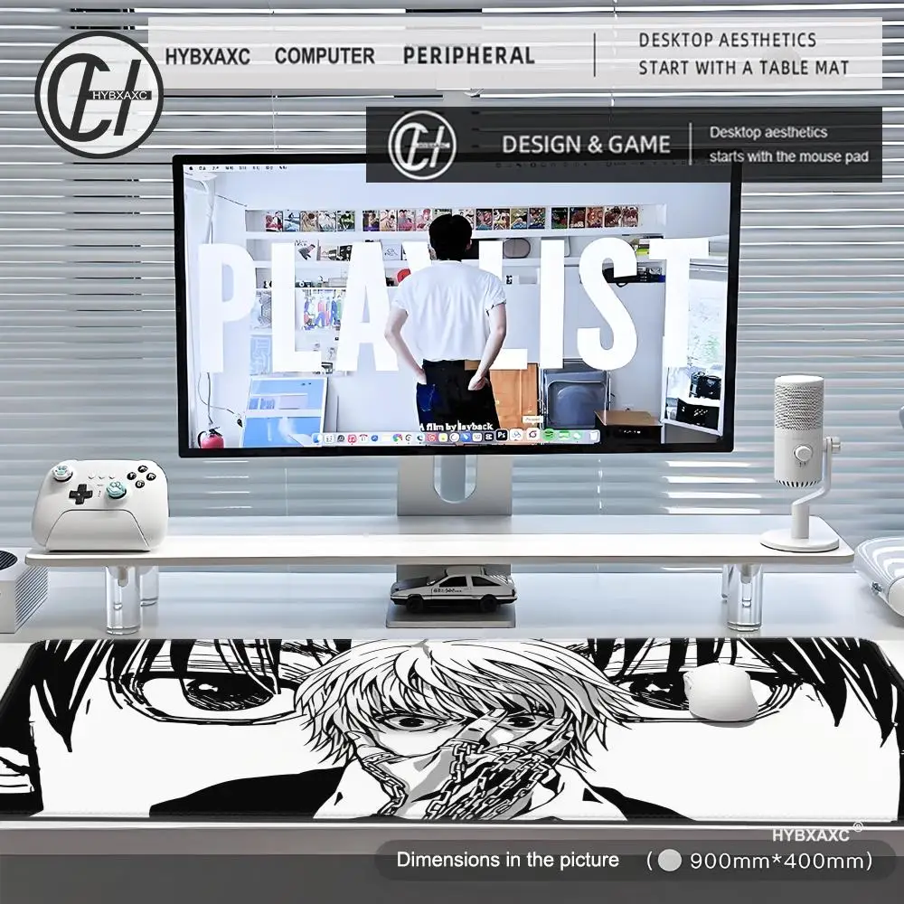 Popular Rhythm Game Muse Dash Mousepad Mouse Pad Extended Gaming Keyboard Mats Large 90x40cm XXL Gamer Mousepad