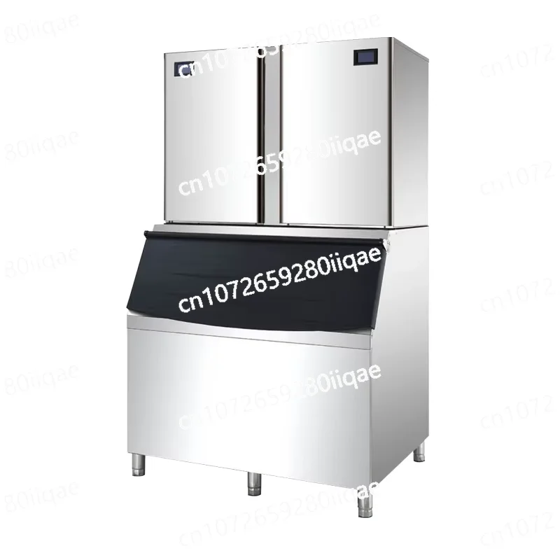 Commercial Block Ice Maker Large 500kg Storage Capacity Stainless Steel Home Food & Beverage Shop