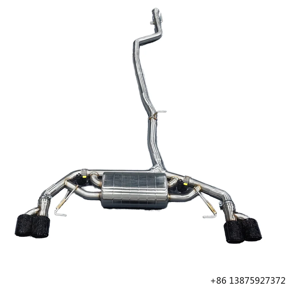 

For X3 X4 G01 G02 M40i B58 3.0t Exhaust System Stainless Steel 304 Catback Muffler Packed in Box