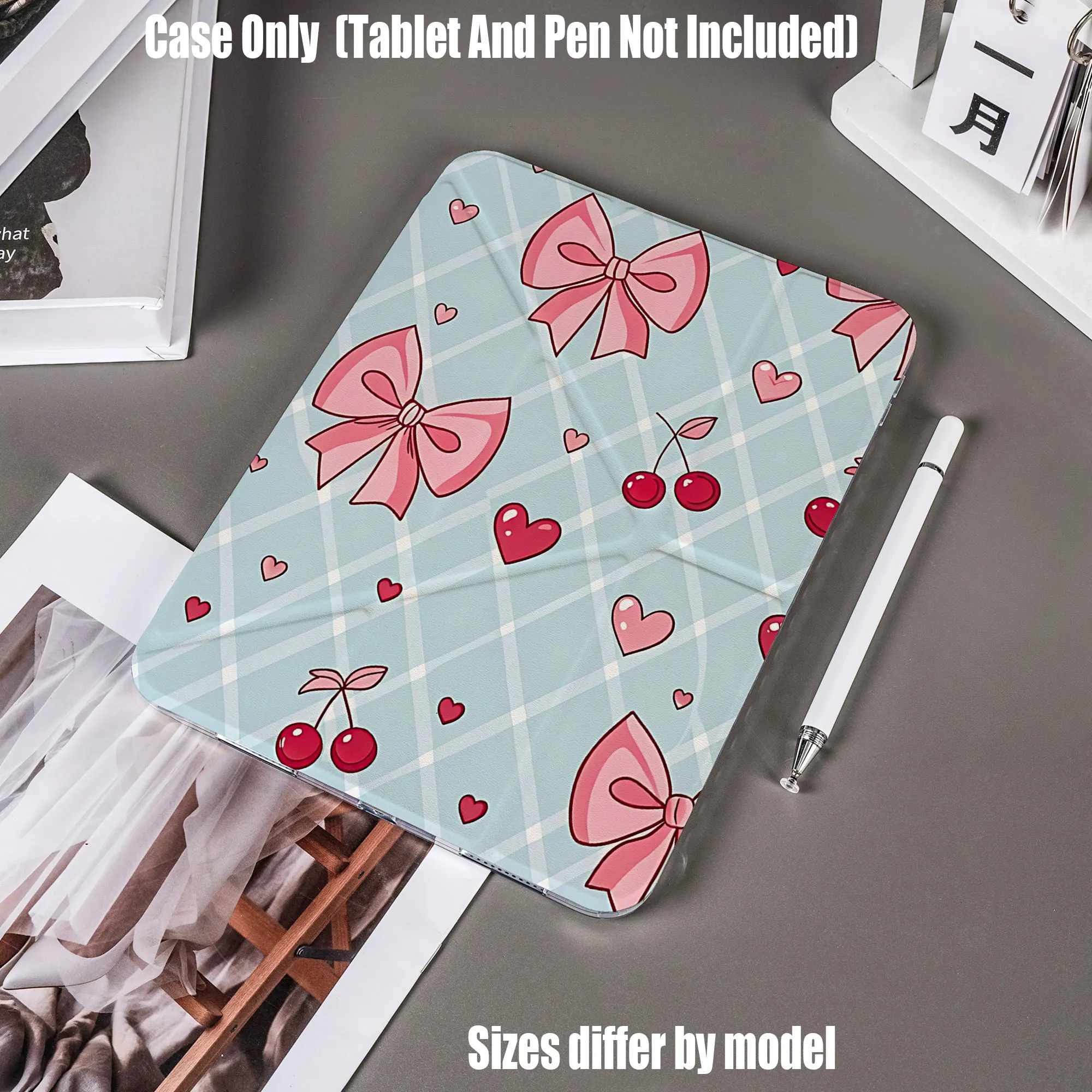 

Slim Fit Premium TPU Tablet Cover, Shockproof Durable Lightweight Protective Case for iPad Samsung Huawei Honor Redmi Xiaomi