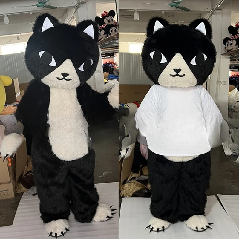 Doll costume person wearing walking atmosphere cat kitten doll costume
