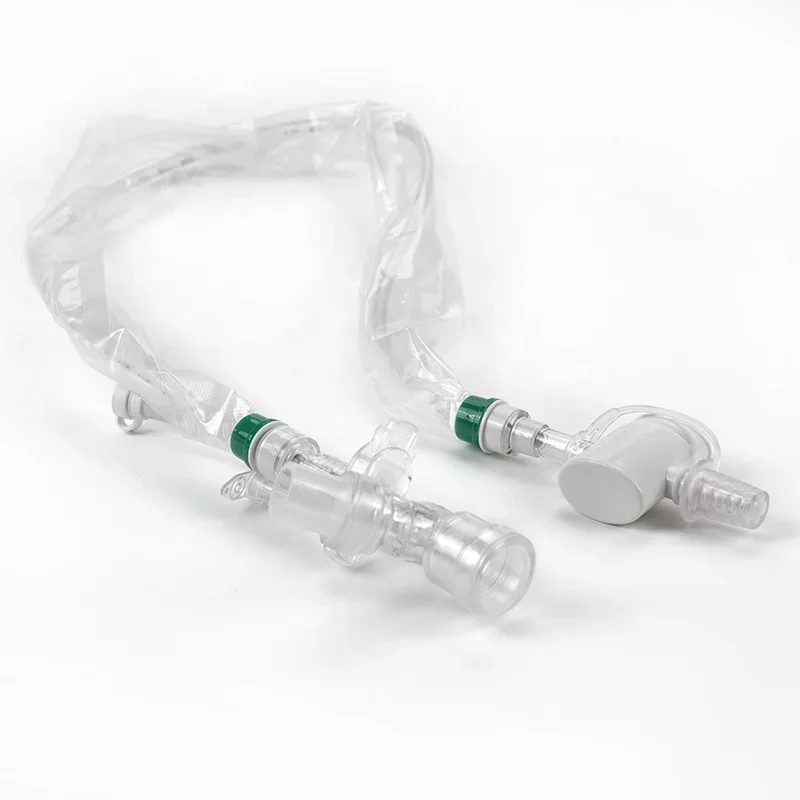 CE ISO Certified Medical Disposable 24 Hours Closed Suction Catheter System for Tracheostomy and Endotracheal Suctioning