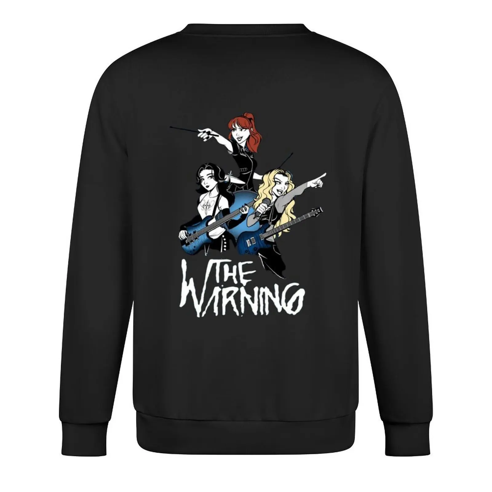 The Warning -Rock Band - بلوفر رياضي ملابس الخريف على الطراز الياباني سويت شيرت كبير الحجم للرجال