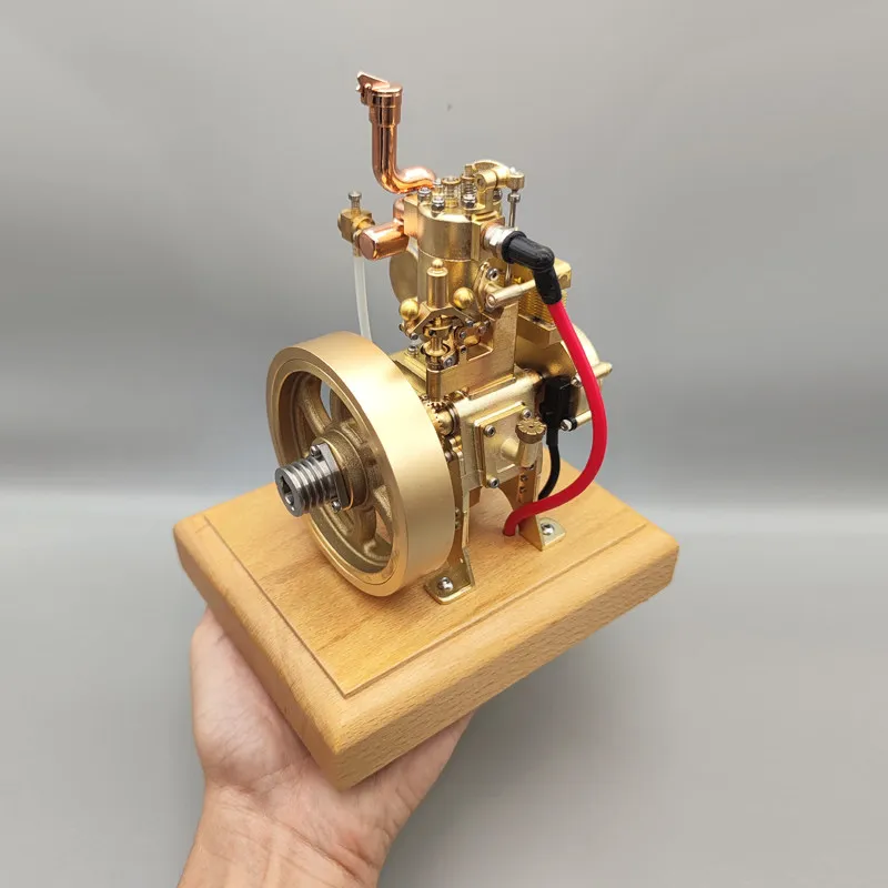 Water Tank Cooling Operable Starting Fuel Engine Model for Laboratory Science Experiment Teaching Hobby Collection Display