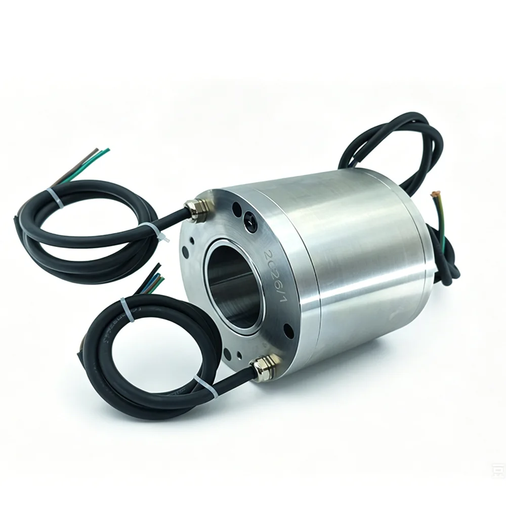 Underwater conductive signal slip ring 4-way 10A fountain Underwater marine equipment 360 rotating slip ring 60138