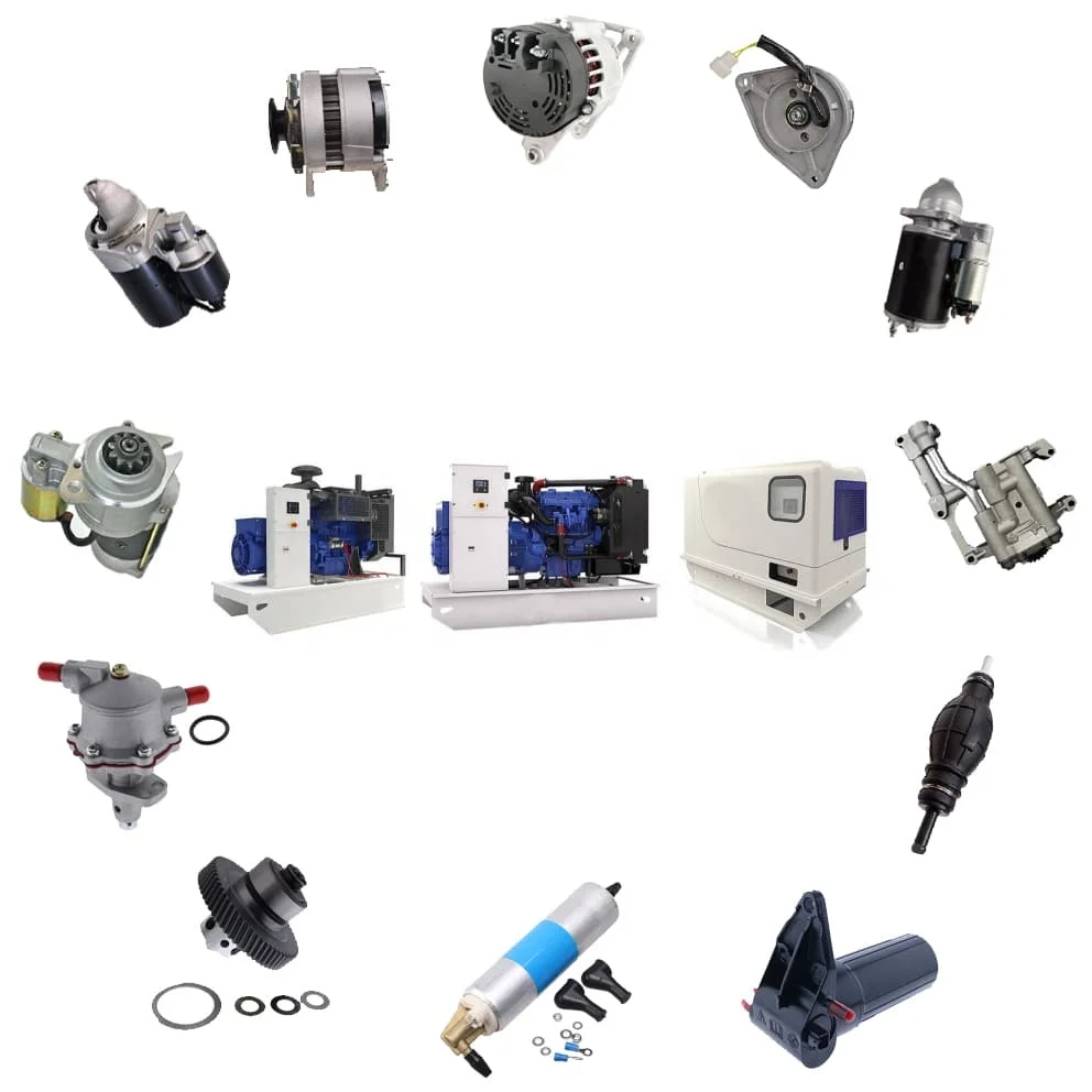 Picture 5: New Replacement 24V 80A Alternator 10000-44894 10000-15115 for Generator Set Engine 1104D-44