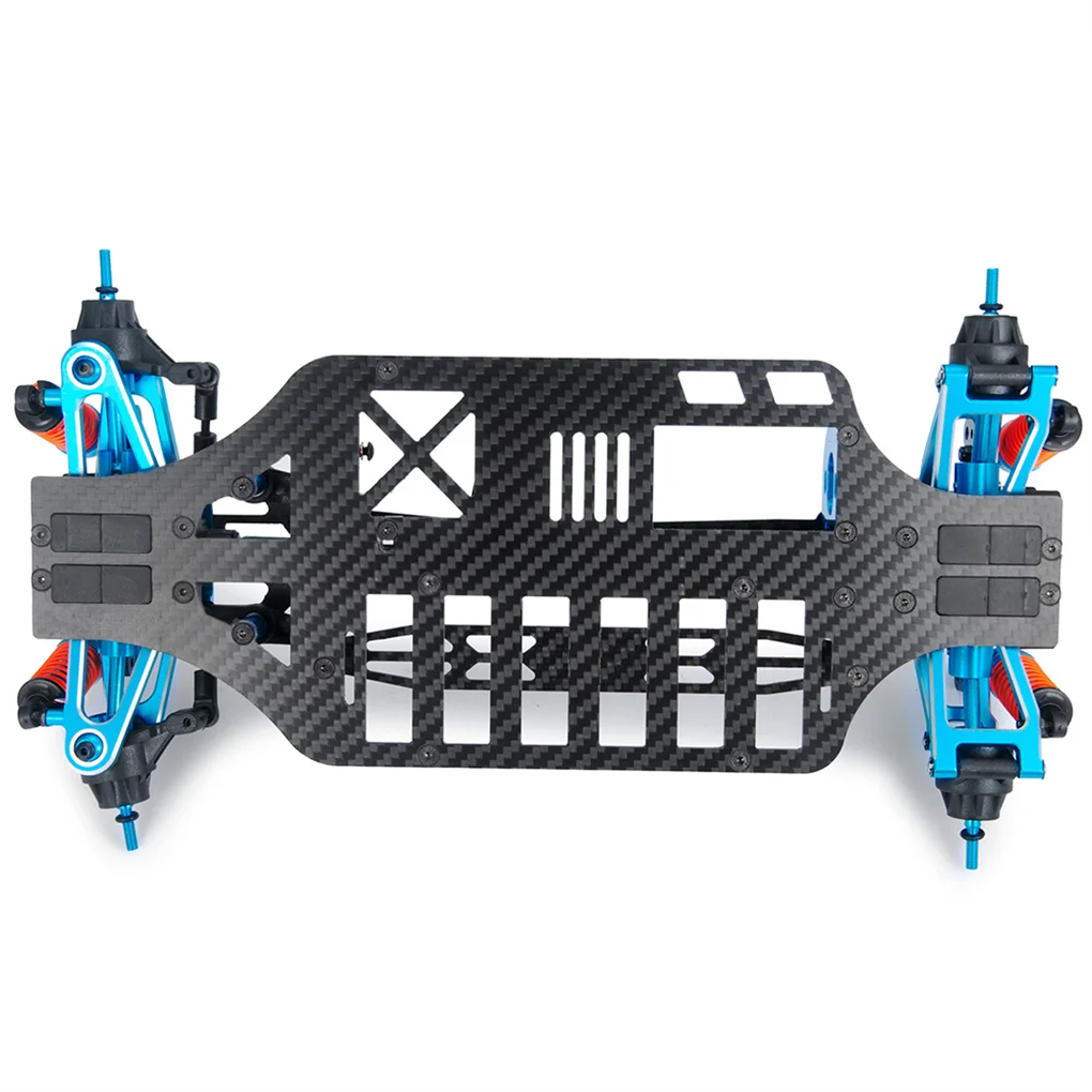 1/10 Carbon Fiber RC Frame Plastic Frame Chassis For 1/10 Chassis Frame TT02 RC Car Accessories Drift Racing Replacement Parts