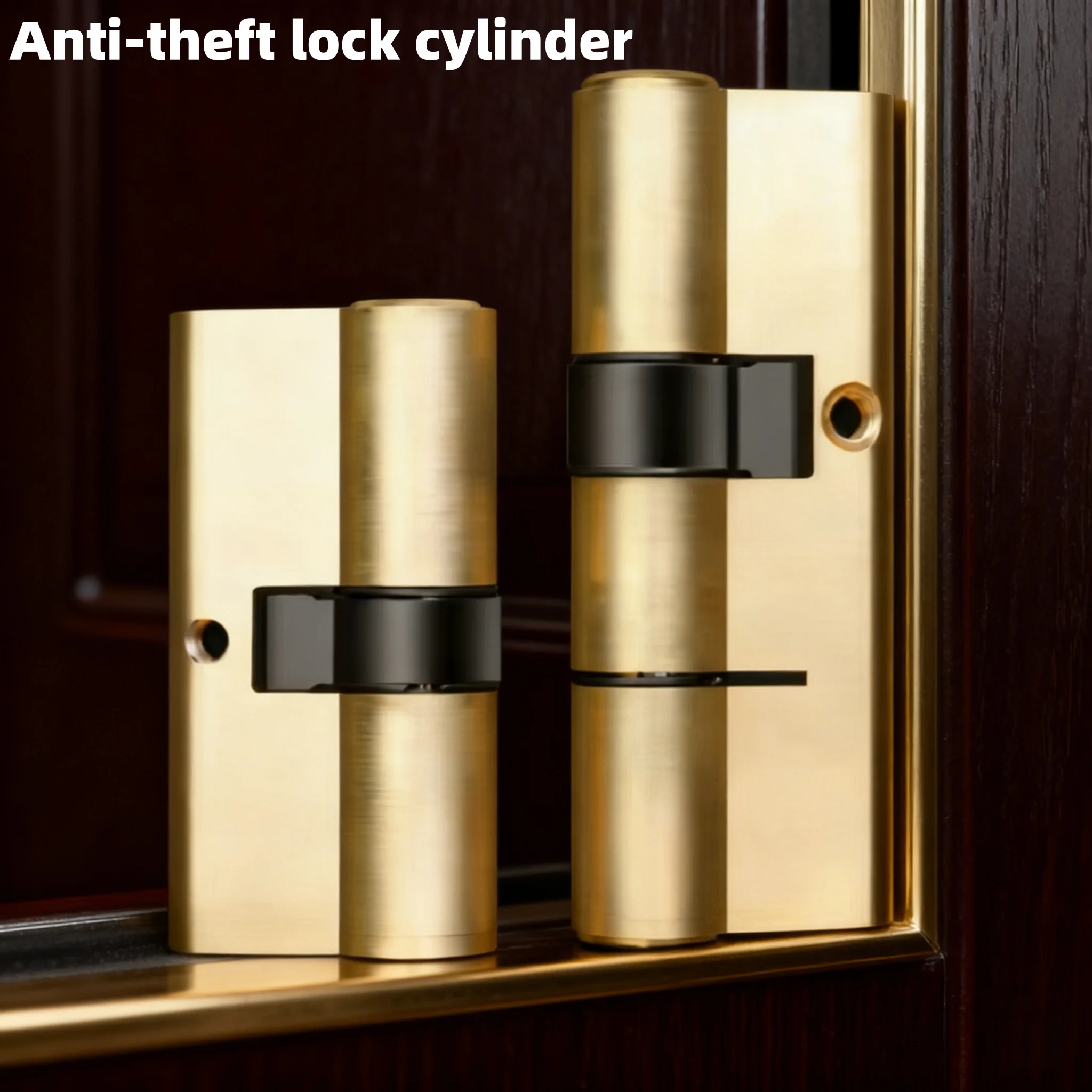 

Дверной цилиндр Замок со смещением 65 70 80 90 100 мм Цилиндр AB Ключ Противоугонный входной латунный дверной замок Удлиненный сердечник Удлиненные ключи