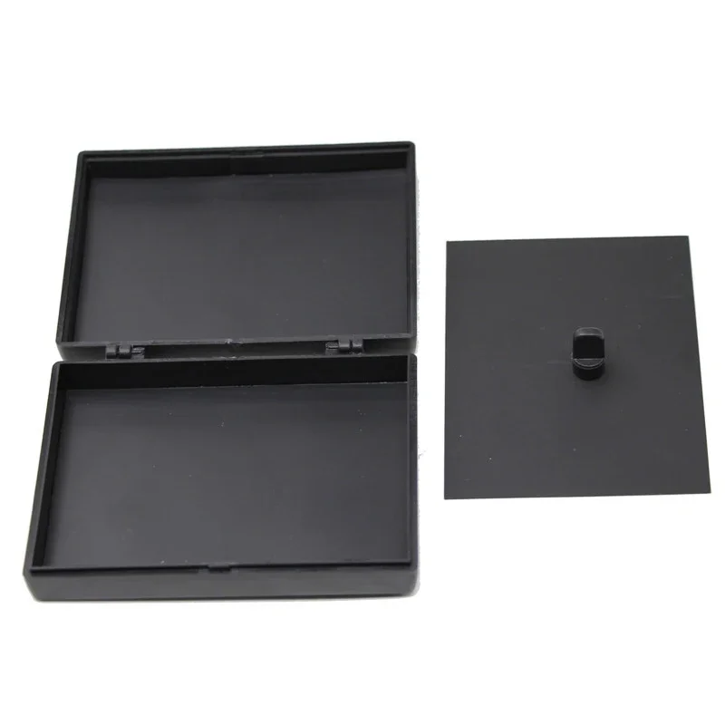 Surprise Restore Box Magic Tricks Black Plastic Box Broken Paper Card Case Close-Up Magic Tricks Props Toys For Children Adult