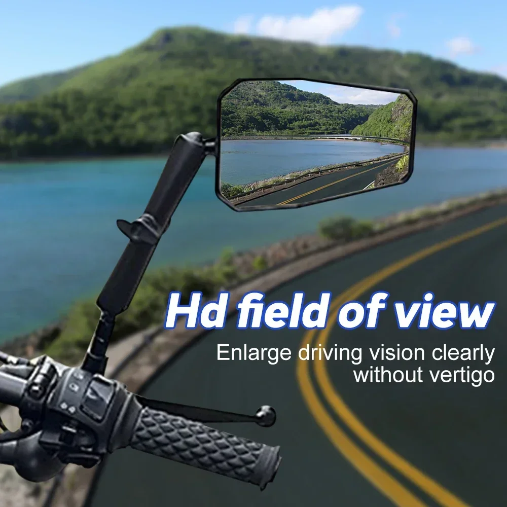 

Adventure ADV Motorcycle Westwind Rearview Mirror Off Road Wide View Handlebar Foldable Mirrors Moto Accessories