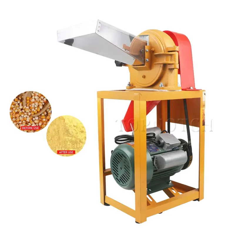 

Commercial 70-90kg/h Dry Food Powder Miller Stainless Steel Herb Grain Spice Powder Grinder High Speed Flour Powder Machine