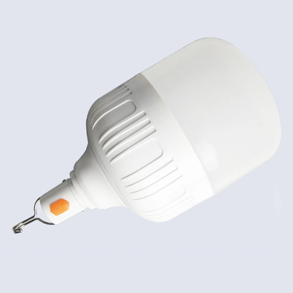 

Waterproof LED Bulb USB Rechargeable High Brightness Portable Camping Lights Outdoor Lantern Emergency Light Hook Design Durable