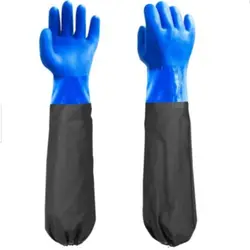 Pond Gloves, Long Arm Waterproof Gloves,Long Rubber Gloves for Men and