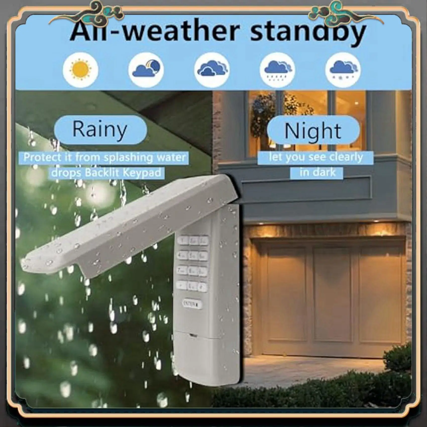 

Reliable-10X 877MAX Garage Door Keypad, With 20Pack 893MAX Garage Door Opener Remote For Garage Door Opener Since 1993