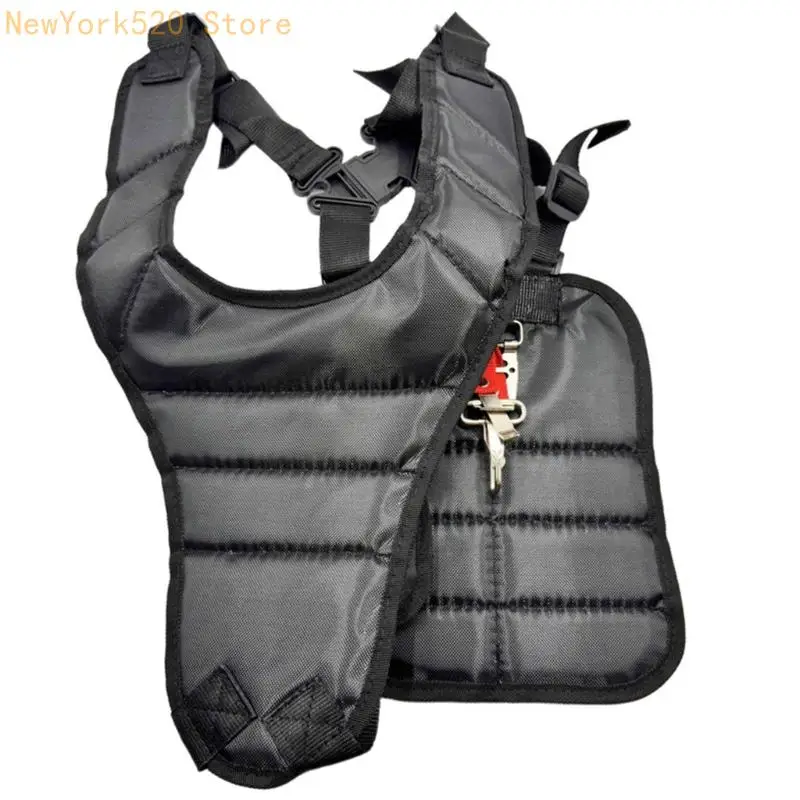 N84C Trimmer Shoulder Strap Lawn Mower Harness untuk Pemangkas Mesin Lawn