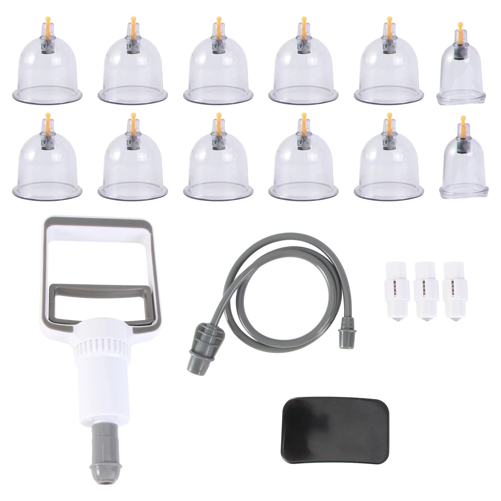 

1 комплект, устройство для магнитной терапии, 12 взрывозащищенных чашек, всасывающий массажный аппарат, устройство для ухода за телом