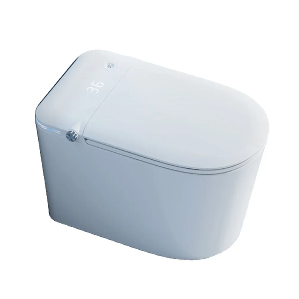 

Cosygrace Smart Toilet Auto Sensor Open Cover Floor Mounted Ceramic WC Commode Remote Control Full Automatic Intelligent