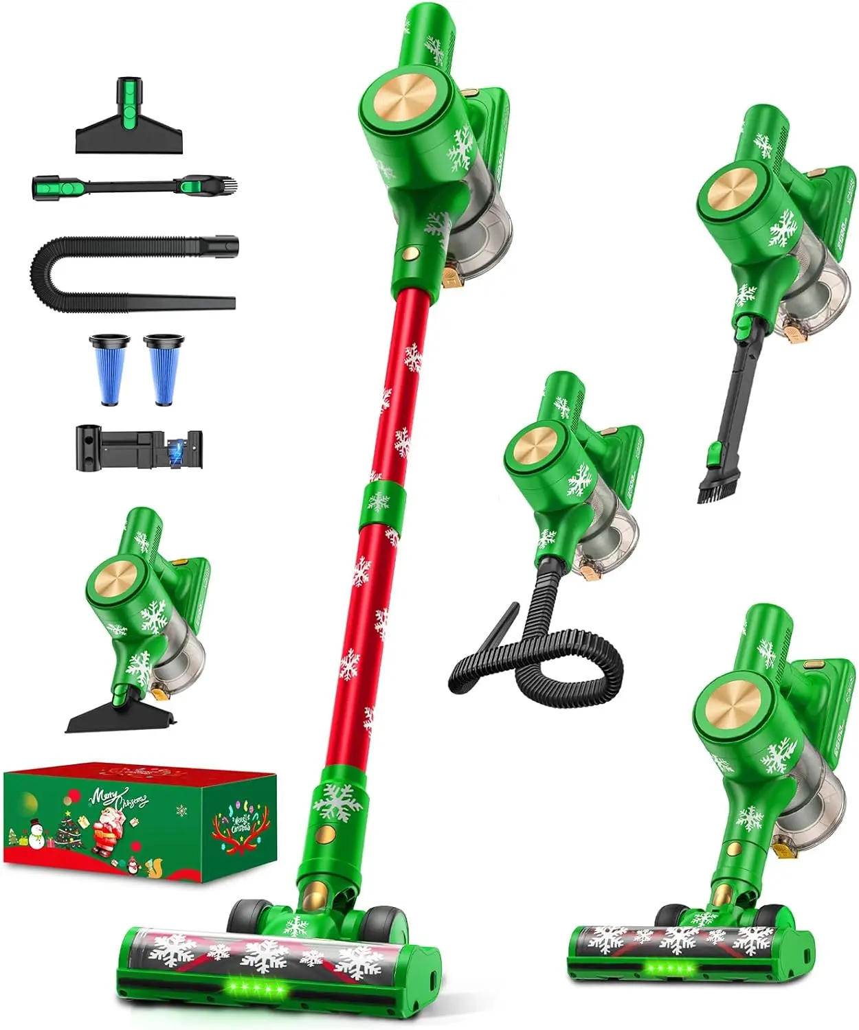 

Беспроводной пылесос 46 кПа, двигатель 500 Вт, время работы 55 минут, LED-дисплей, легкий, для дома и ковров