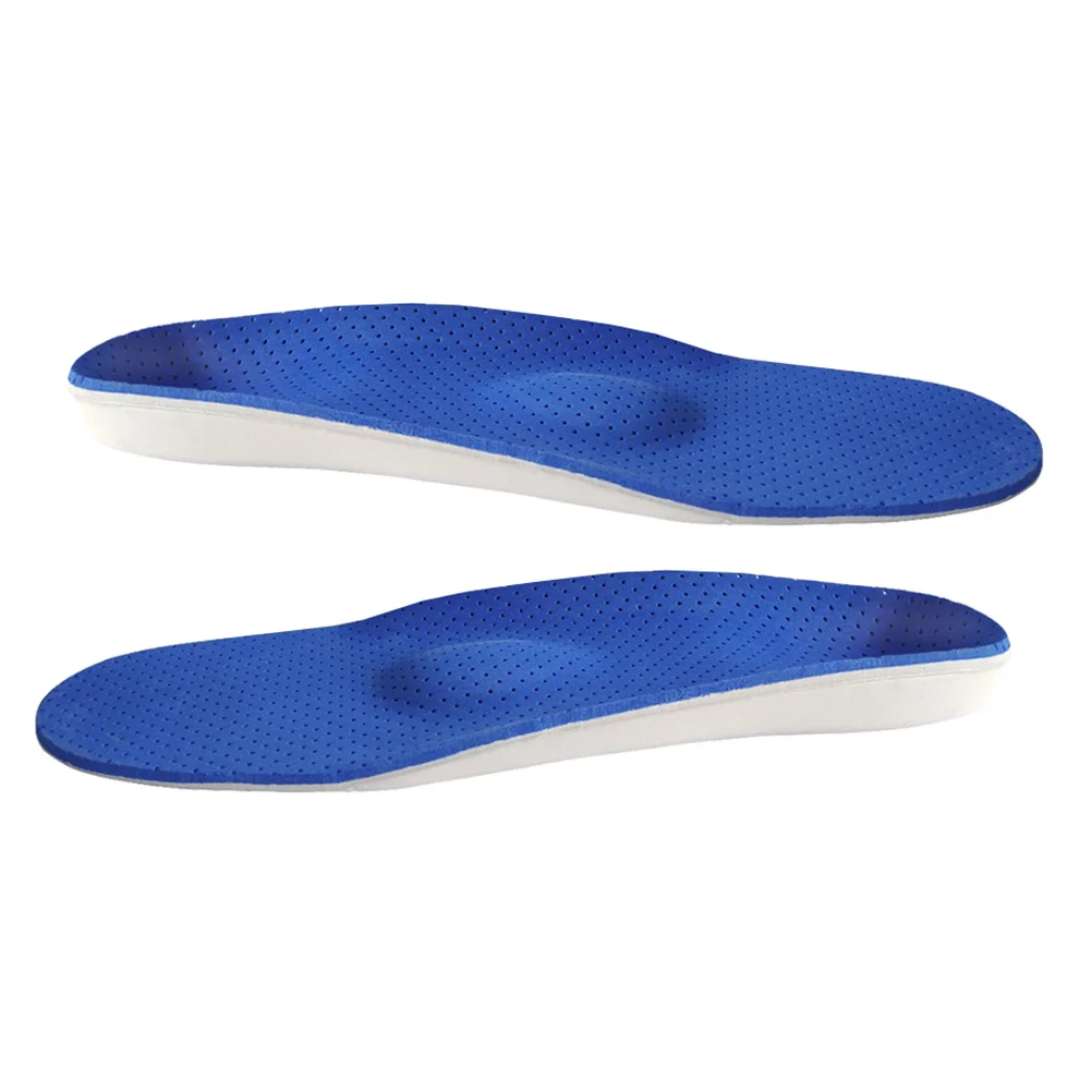 1Pair Support Shoe Insoles Flatfoot Orthotic Insoles Massage Arch Support Correction Decompression Breathable for Long Term