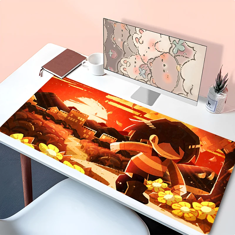 

Mouse Pad PC Accessories Keyboard Pad Office Desk Mat Anti Slip Anime Mousepad Rubber Tablet Pad Gaming D-deltarune Extended Pad