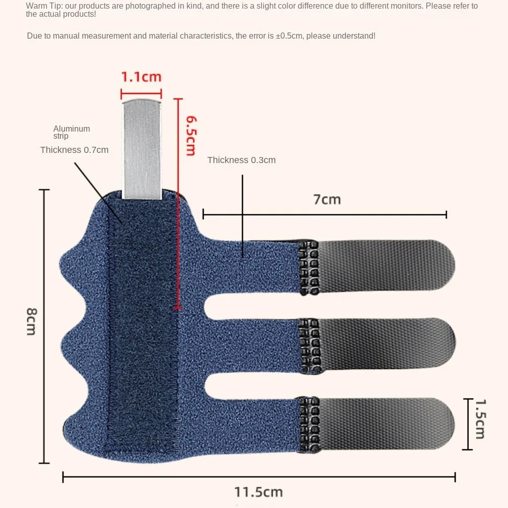 New Pain Relief Finger Retaining Band Adjustable Corrector Finger Fixation Splint Breathable Fixing Splint - view 2