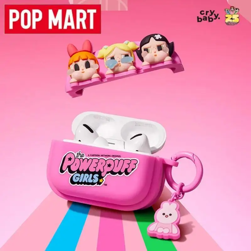 POP MART Crybaby X The Powerpuff Girls Series Earphone Case