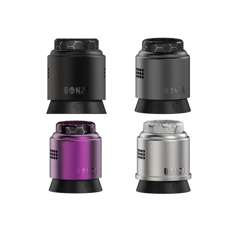 Electronic Cigarettes Atomizer Bonza Pro RDA 25mm Diameter 2ml Capacity Single/Dual Coil Vape Vaporizer From Vaping Bogan E cig