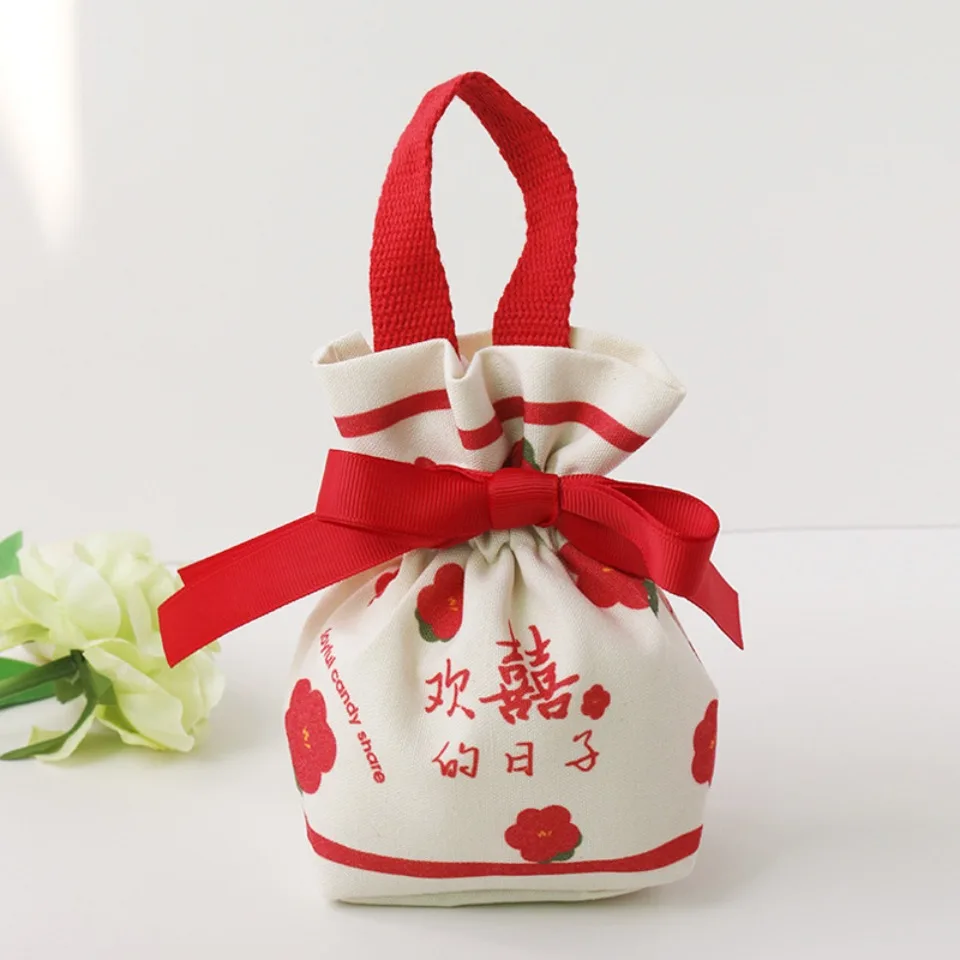 10/30/50 Hochzeit Süßigkeiten Box Zucker Tasche mit Griffen Party Gefälligkeiten Verpackung Liefert Großhandel Geschenk Taschen für Weihnachten Halloween ﻿ – Detail 2
