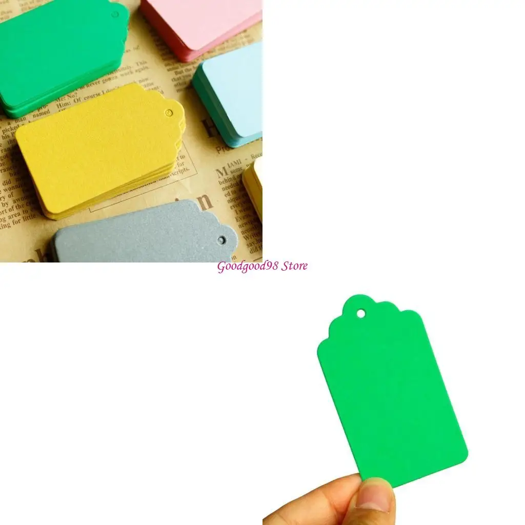 

50x Jewelry Price Tages Rectangle Hanging Tages Gift Tages for Wedding Christmas