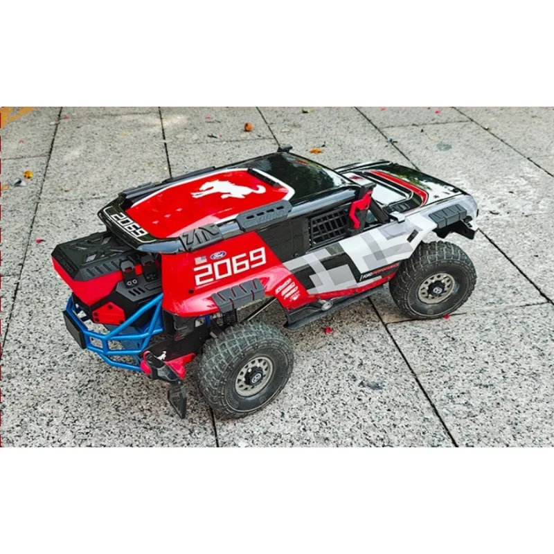 MJX H8P 1/8 ブロンコ RC クローラー リアトランク収納ボックス アップグレードパーツ 装飾アクセサリー 穴あけ不要の取り付け