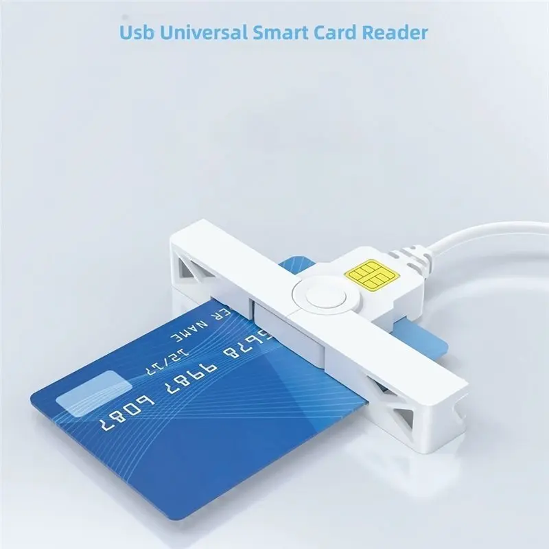 B03B-USB C Smartfold Reader, Reader Type C, USB C Smart Card Reader, And ID Card Reader- Common Access