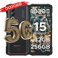 Doogee Blade20 Turbo 5g Rugged Phone Android 15 Gemini to Smartphones 6.6'' Hd+ 8Gb 256Gb Ai Dual Camera 10300Mah Battery Nfc