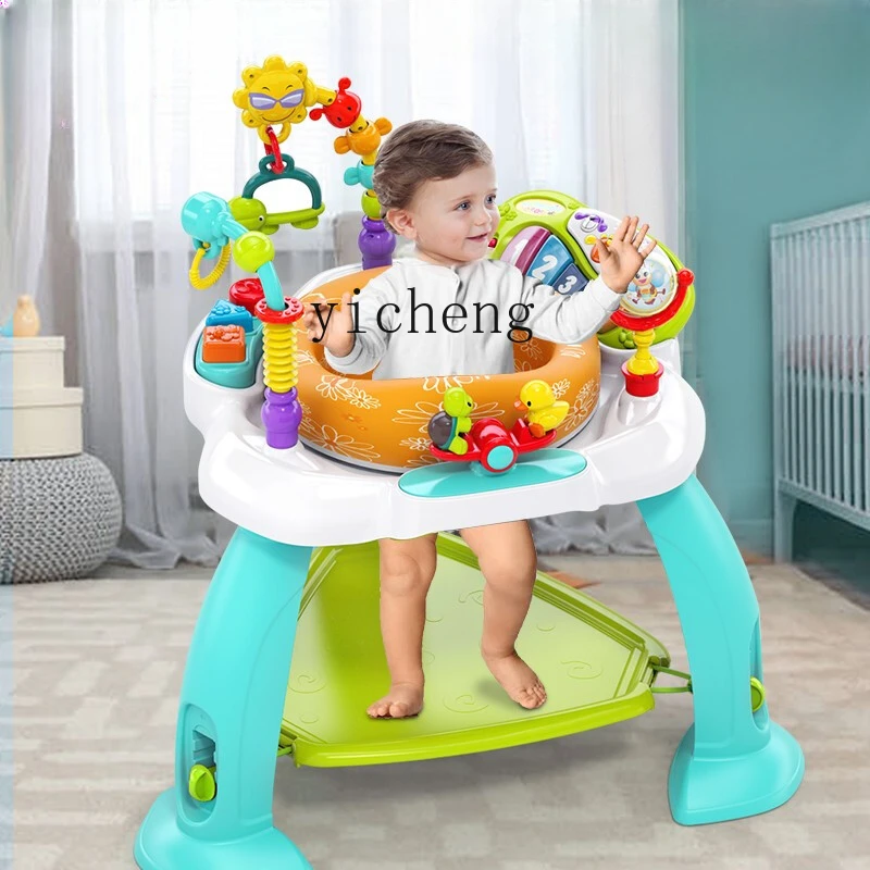 

Tqh Jumping Chair Children's Jumping Chair Gymnastic Rack 0-1 Year Old Baby Jumping Toy 6 Months School Station Artifact