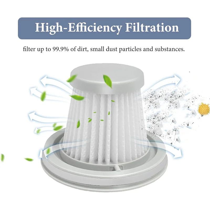 BAAM-filtro de repuesto para aspiradora Fanttik V8 Series, Fanttik Slim V8 Apex / V8 Mate Slim V10 Mate