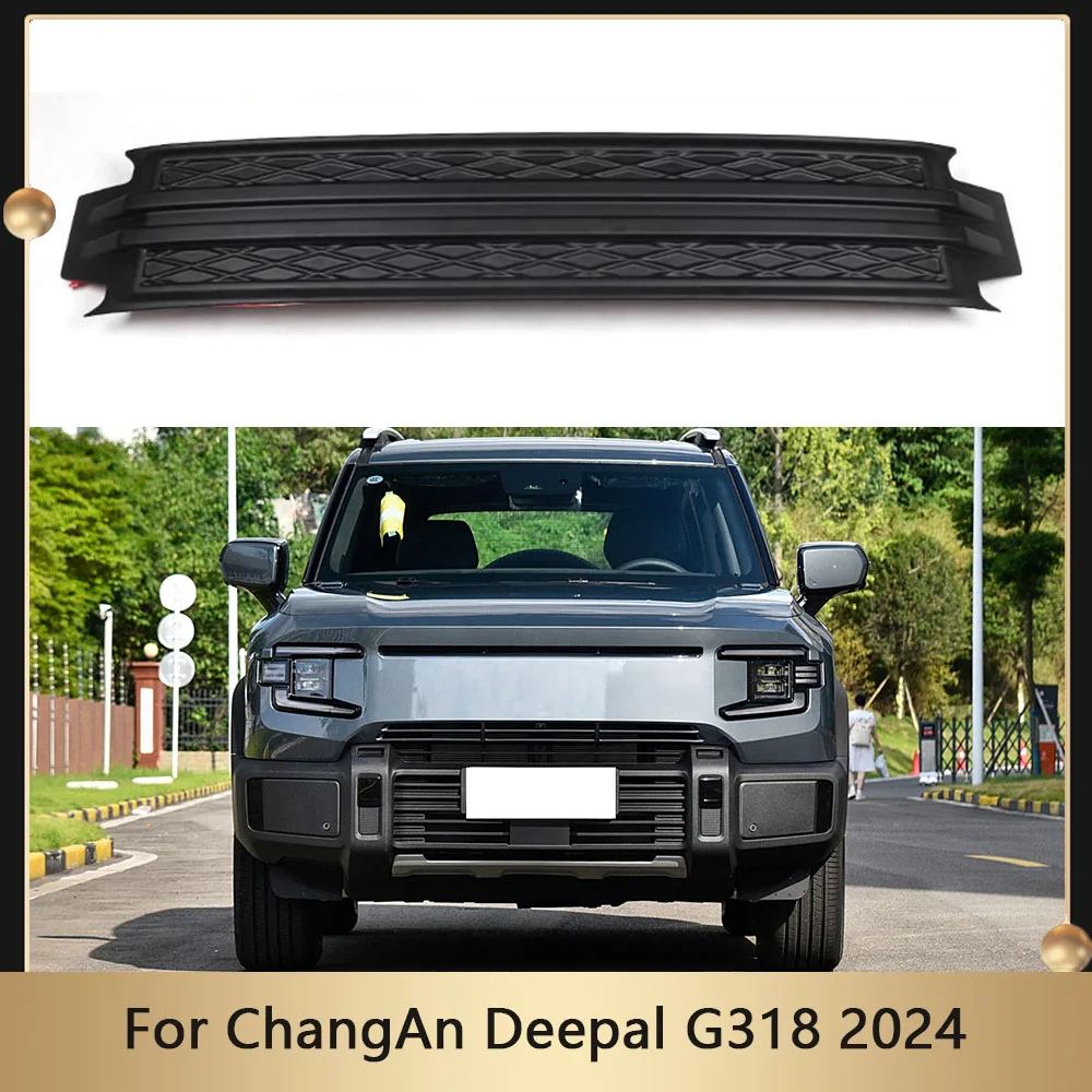 

Grill Assembly Shell For ChangAn Deepal G318 2024 Car Front Bumper Grills Mask Radiator Grille Car Accessories Guard Grid Cover