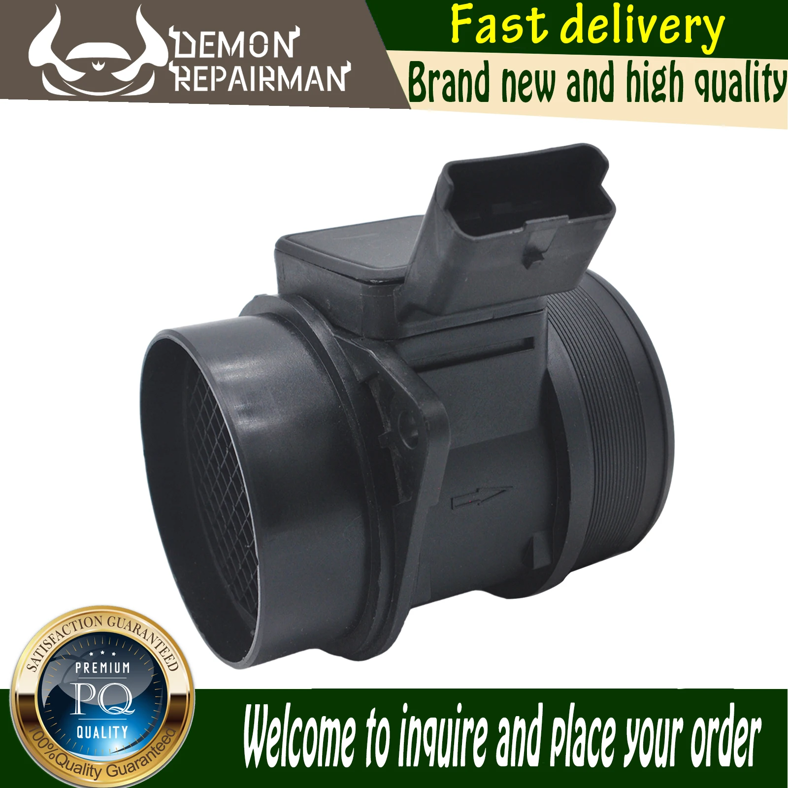 5WK9621 5WK9621Z Mass Air Flow Sensor Compatible with Citroen Berlingo Evasion Peugeot 306 307 406 806 Expert FiatScudo 1.9L2.0L