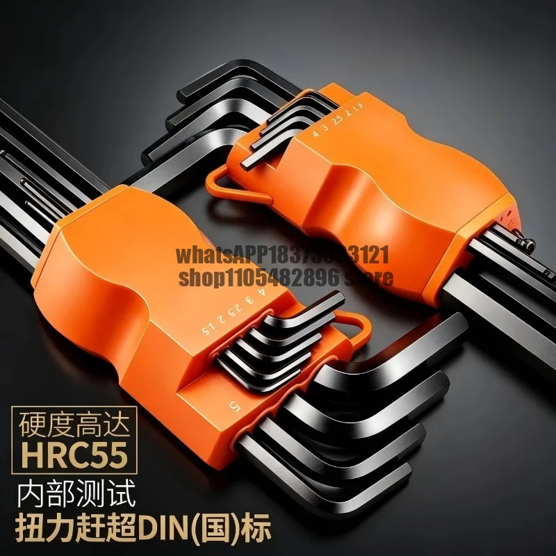 Plum 6 Angle Screwdriver Tool Repair Hexagon Extended Ball Head Flat Head