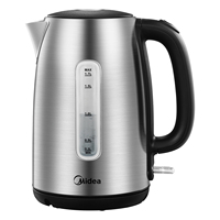 Midea Kettle Stainless Steel 1.7 L, BPA-Free Kettle, 2200 W Quick Boil Function,MKE17M1ADS-S.