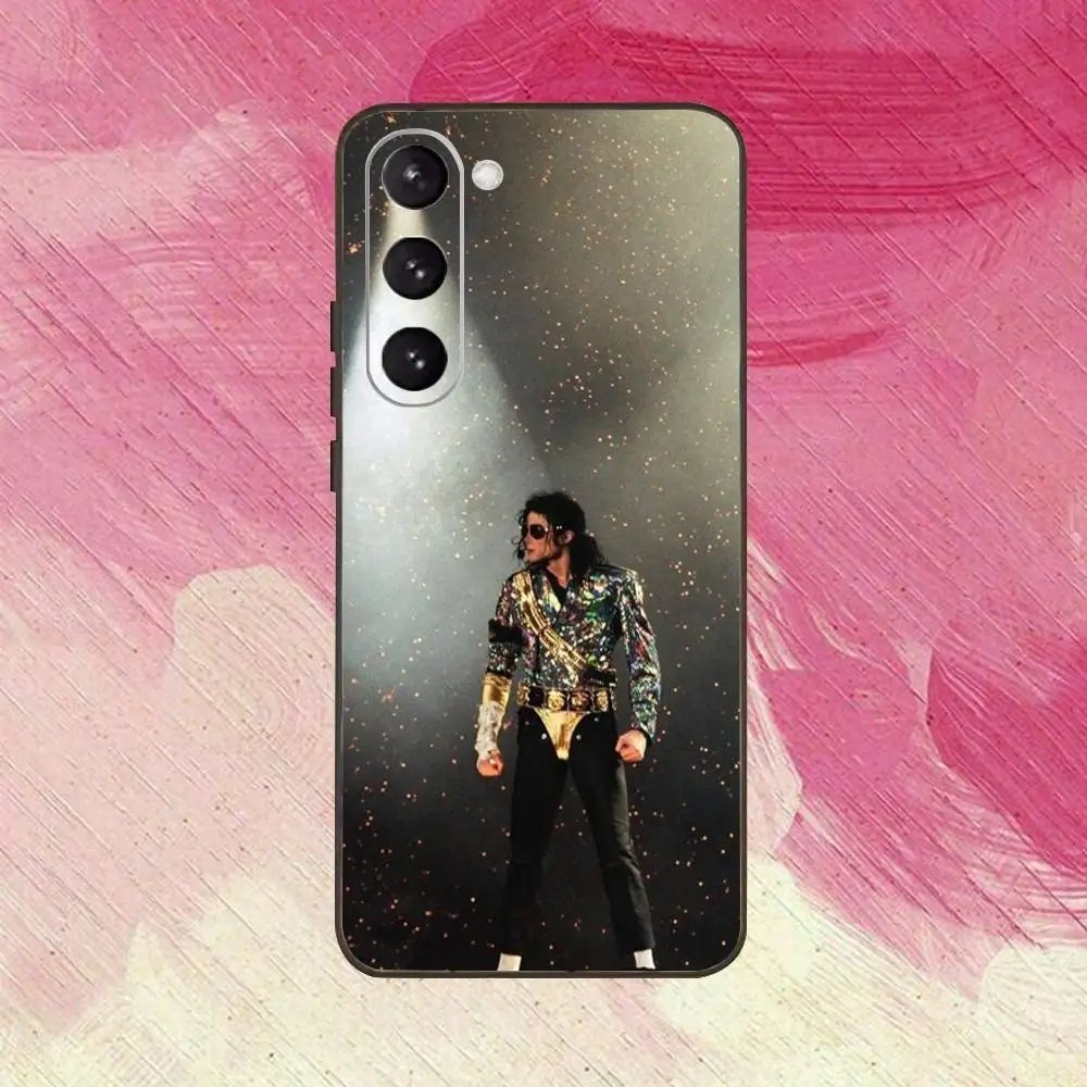 M-Michael J-Jacksons Phone Case For Samsung Galaxy A73,A72,A71,A70,A53,A52,A51,Others Soft Black Cover