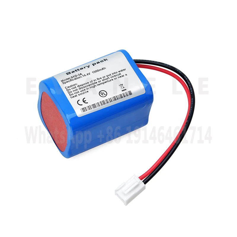 SXD-3 capacité 1500mAh 14.4v Eddie ion batterie, adapté pour Qingdao Zhonglian SXD-3A, électrocardiographes SXD-1A