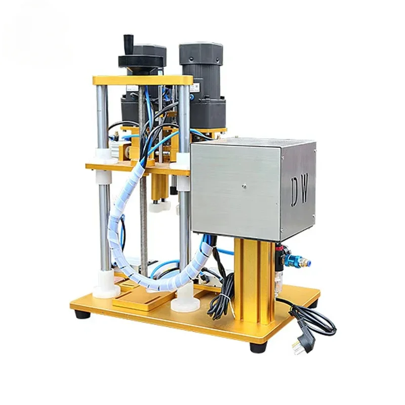 Semi-automatic sealing machine Duck bill sealing machine Automatic bottle feeding device