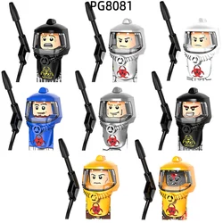 The Zombie Hazmat Guy Model Blocks MOC Bricks Set Gifts Toys For Children PG8081